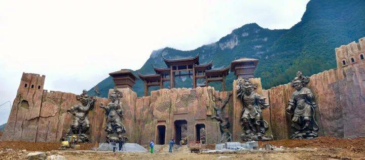 央视[中国影像方志]走进大沙河，重金打造《傩城记》