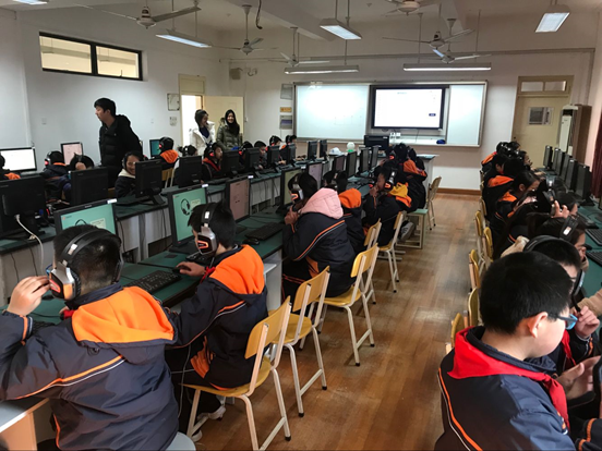 朗鹰教育围绕闵行区六年级英语听说能力测评工