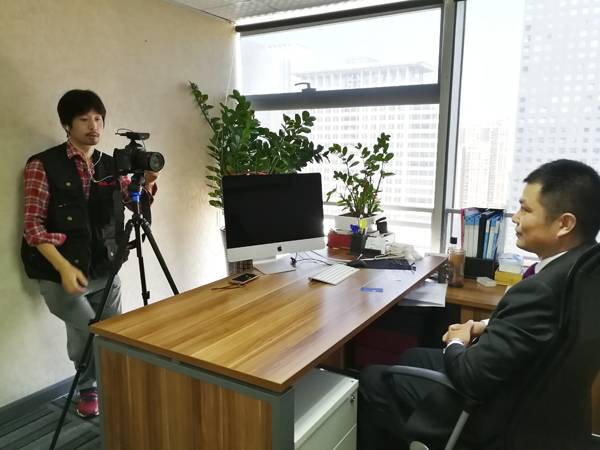 携手共进  深圳市电子商务协会到瑞丰德永集团采访交流