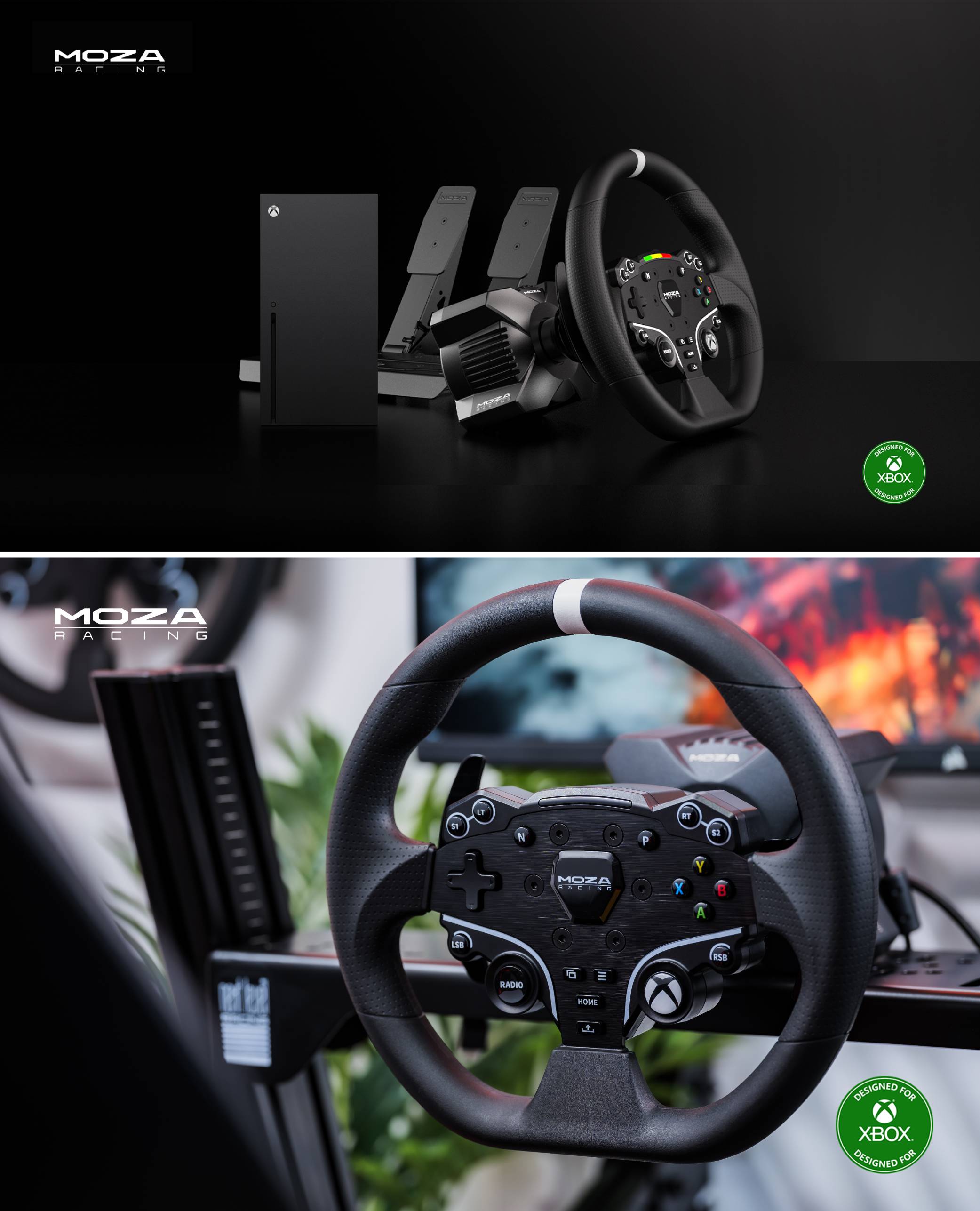 MOZA R3正式发布，国产品牌首款Xbox官方授权赛车模拟器来了！